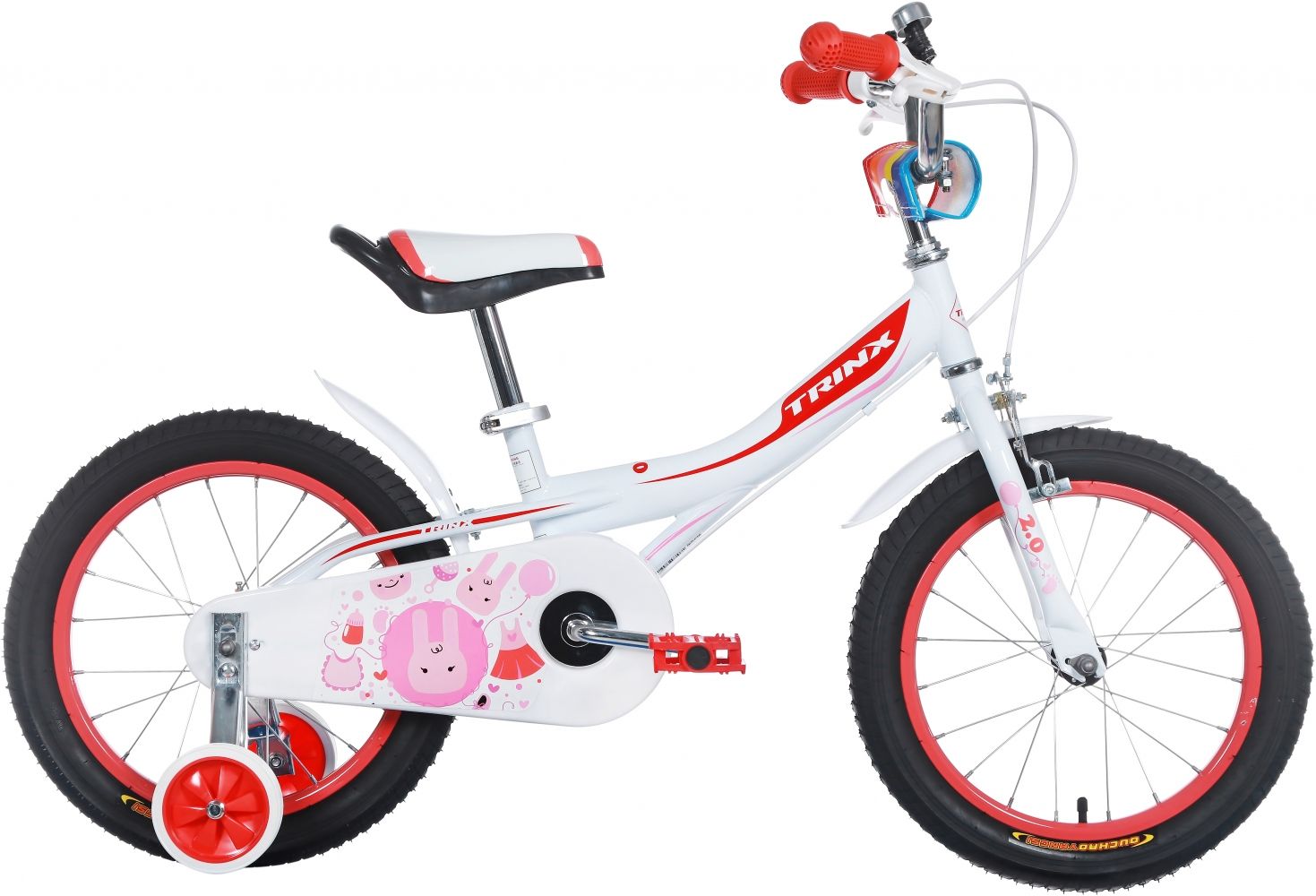 

Велосипед Trinx Princess 2.0 16" (PRINC2.0WP) White-Pink