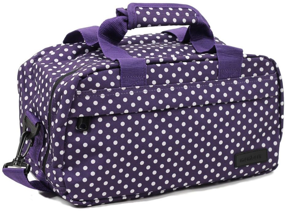 

Дорожня сумка Members Essential On-Board Travel Bag 12.5 (927844) Purple Polka