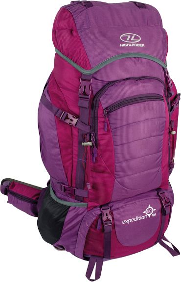 

Рюкзак туристичний Highlander Expedition 60 (926365) Purple