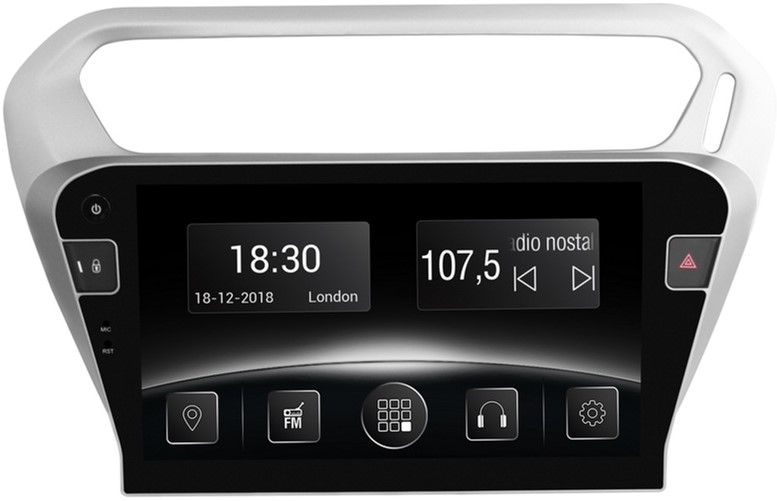 

Автомагнітола штатна Gazer CM6510-ELS для Peugeot 301 2014-2017