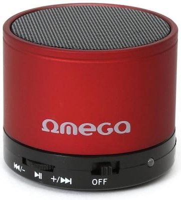 

Портативна акустика Omega Bluetooth OG47R Red