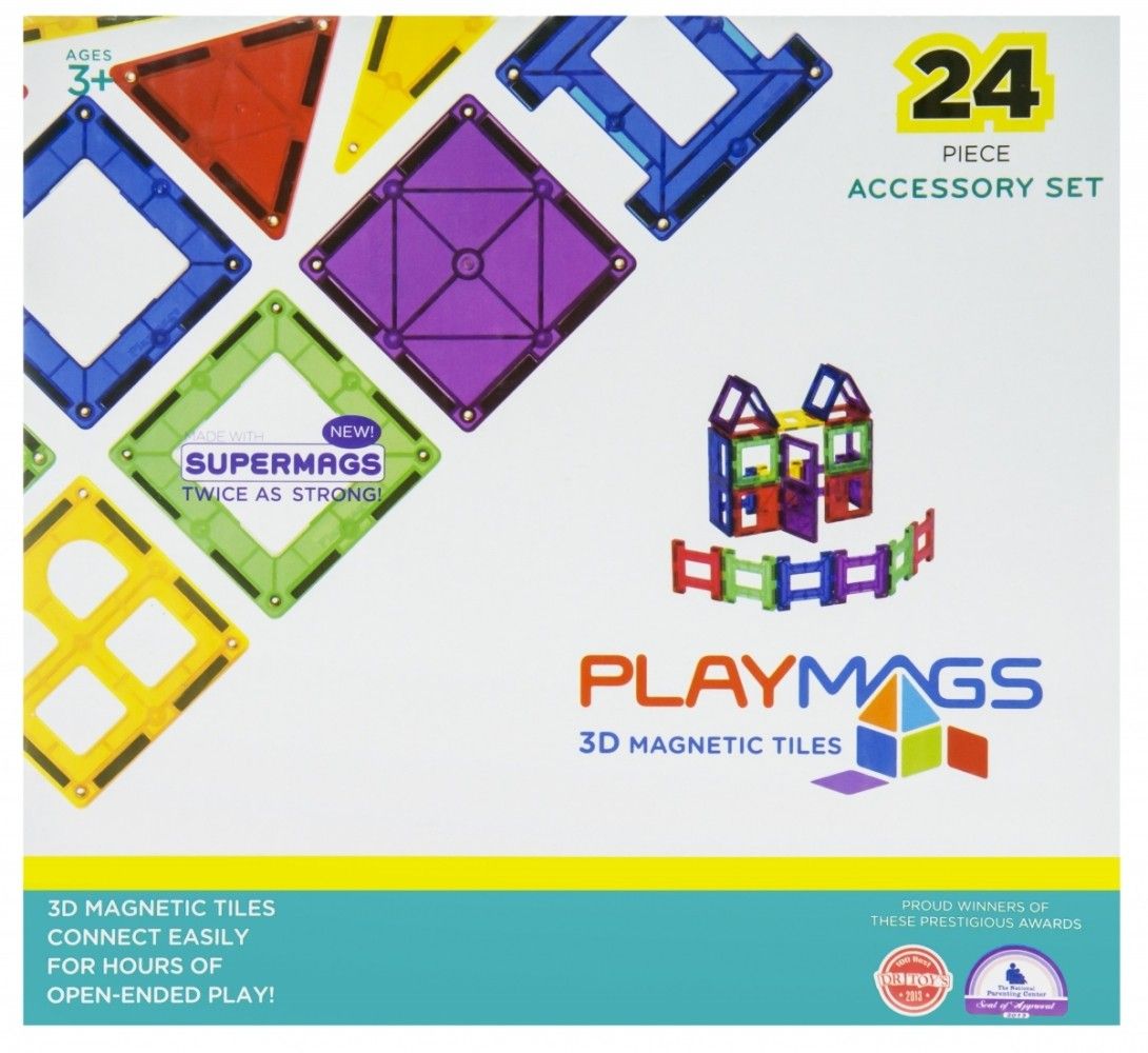 

Магнитный конструктор Playmags 24 элементов (PM162)