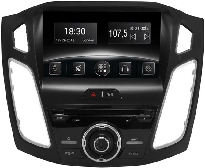 

Автомагнітола штатна Gazer CM5009-BK для Ford Focus (BK) 2015-2017