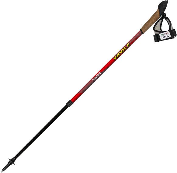 

Треккинговые палки Vipole Vario Top-Click DLX S1948 (927594) Red