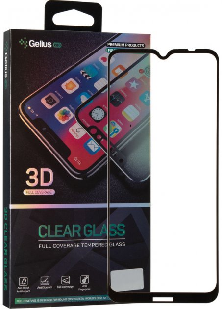 

Захисне скло Gelius Pro 3D для Nokia 1.4 (2099900850684) Black