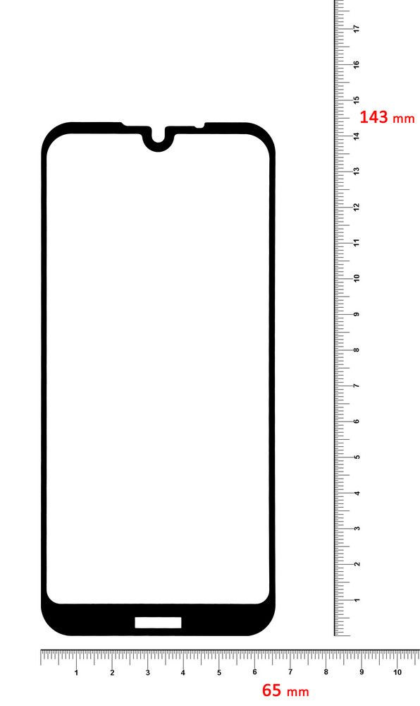 

Захисне скло BeCover для Nokia 4.2 (703896) Black