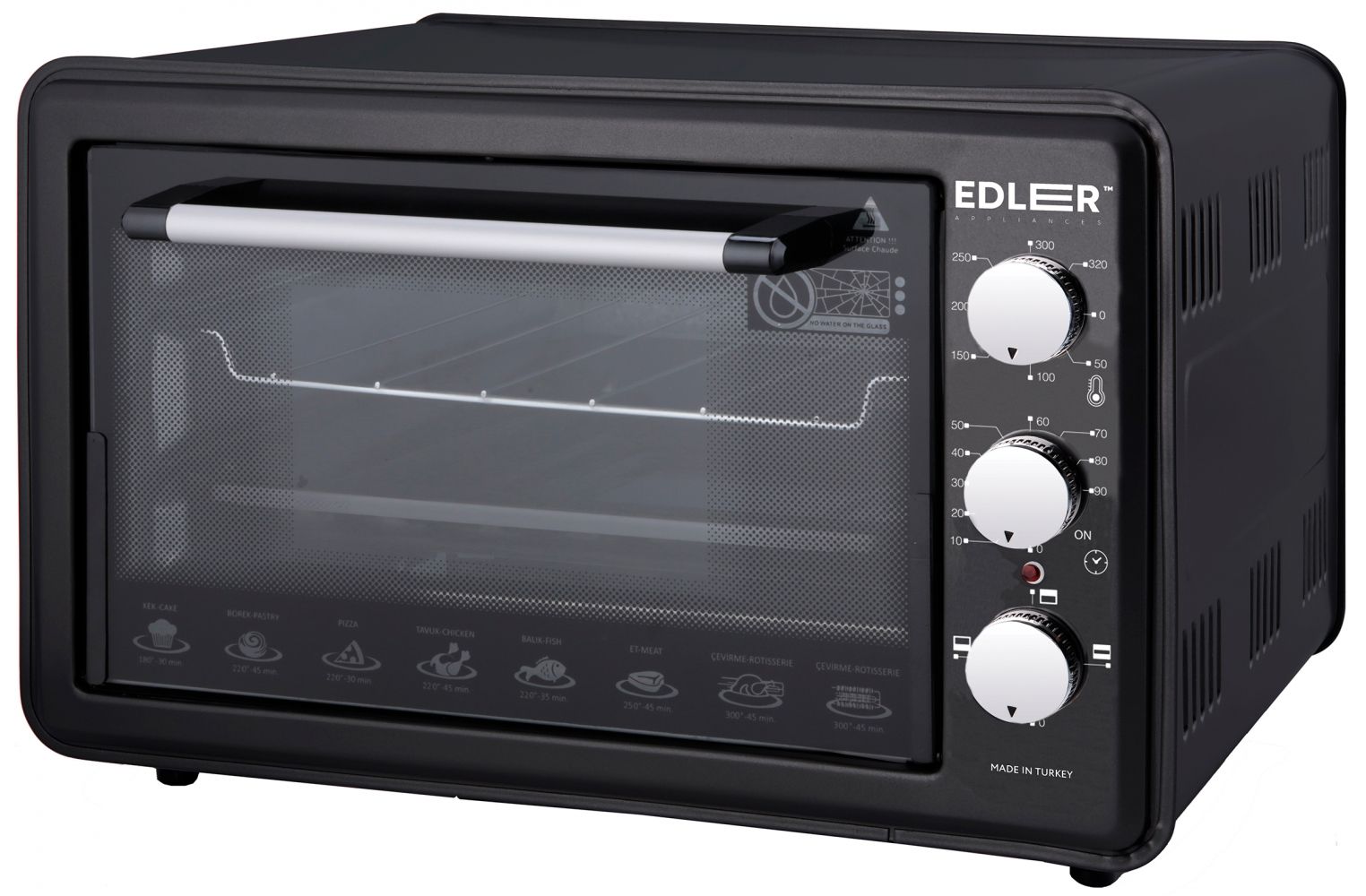

Электрическая печь Edler EO-1003BL