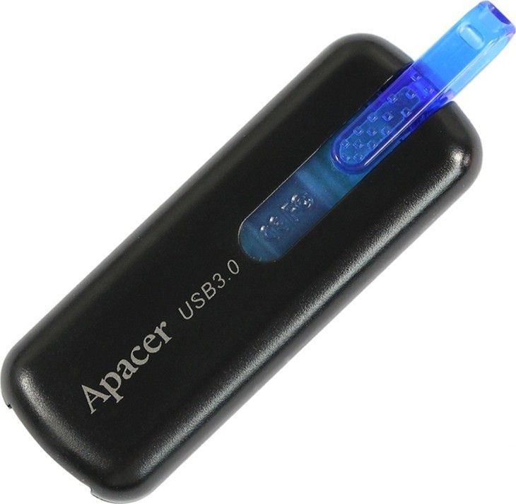 

USB флеш накопитель Apacer AH354 16GB USB3.0 Black (AP16GAH354B-1)