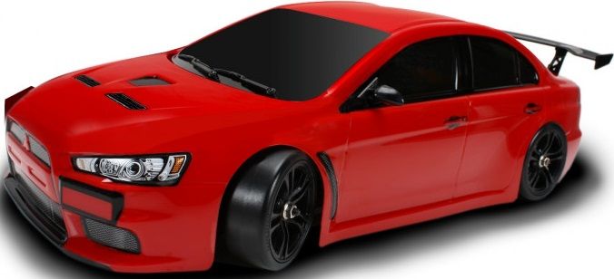 

Шосейна 1:10 Team Magic E4JR Mitsubishi Evolution X Red