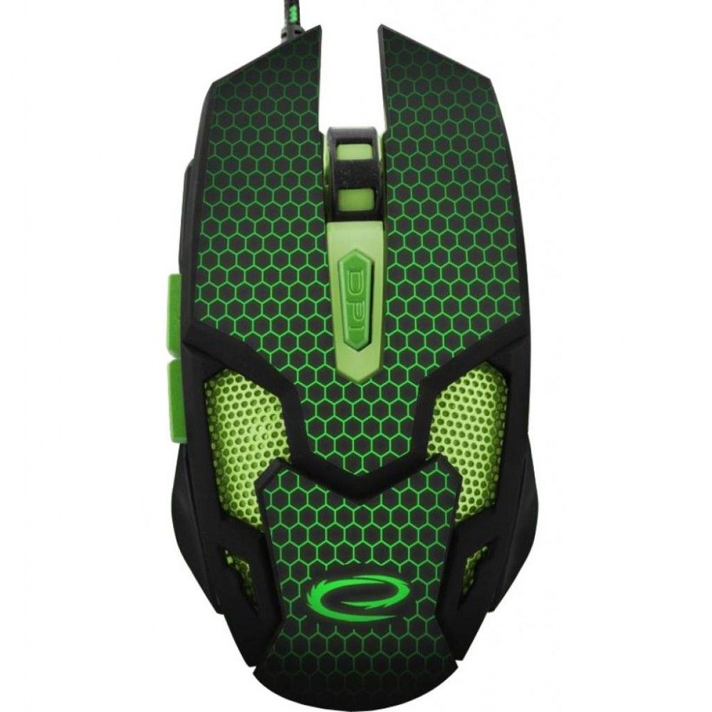 

Миша Esperanza MX207 Cobra USB Black/Green (EGM207G)