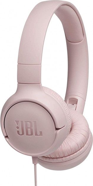 Акция на Навушники JBL T500 (JBLT500PIK) Pink от Територія твоєї техніки