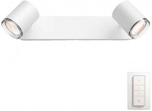 

Смарт-светильник PHILIPS Adore Hue bar/tube 2x5.5W 230V (34360/31/P7) White