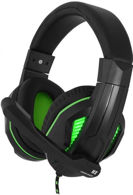 

Навушники Gemix N2 LED Black-Green