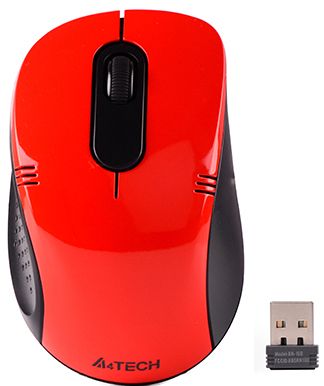 

Миша A4Tech G3-630N Wireless (4711421927697) Red