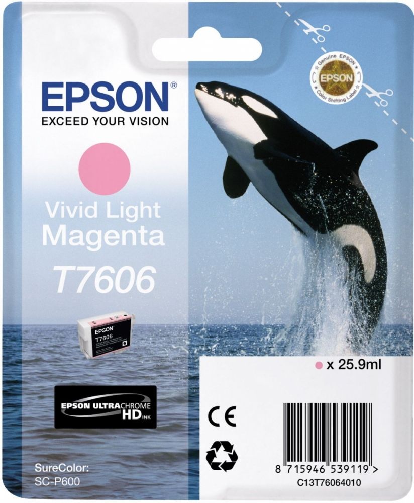 

Картридж Epson для SC-P600 (C13T76064010) Light Magenta
