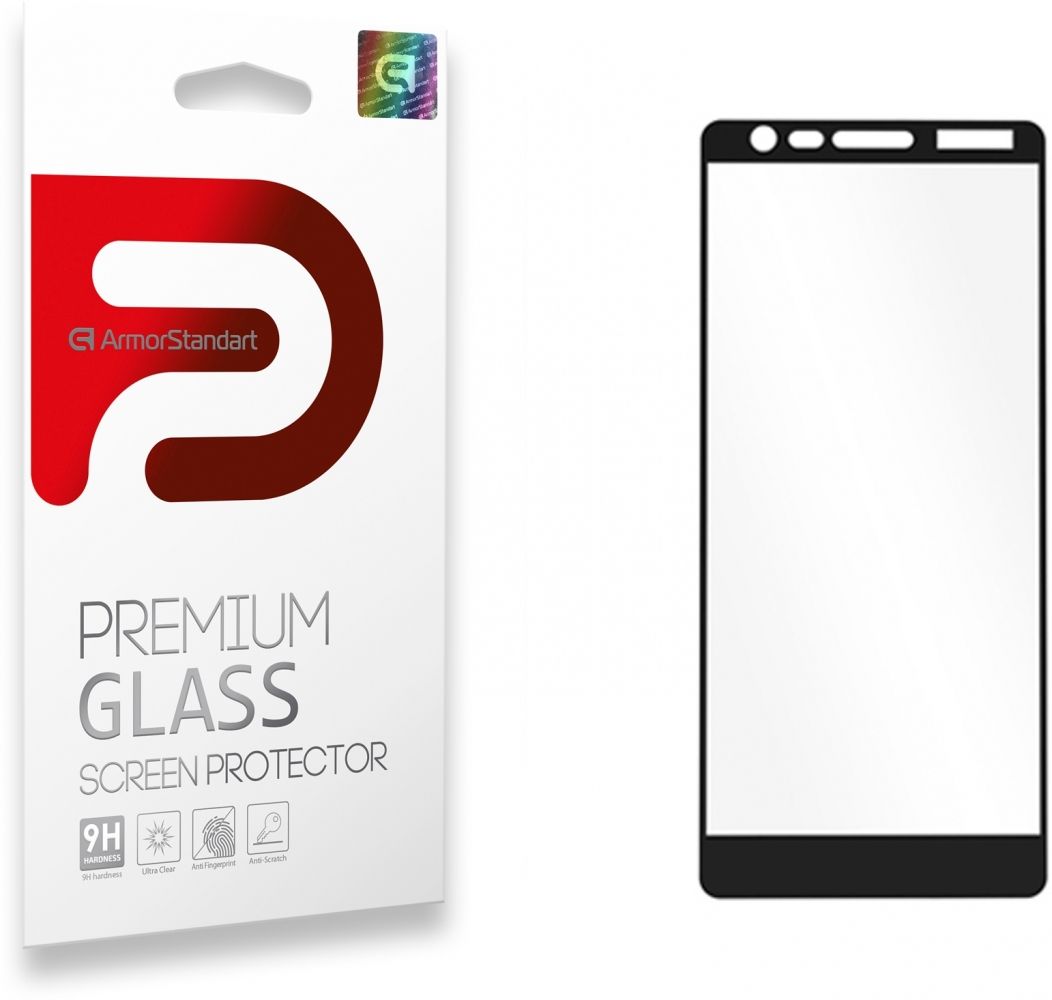 

Защитное стекло Armorstandart Full Glue для Nokia 3.1 (ARM53730-GFG-BK) Black