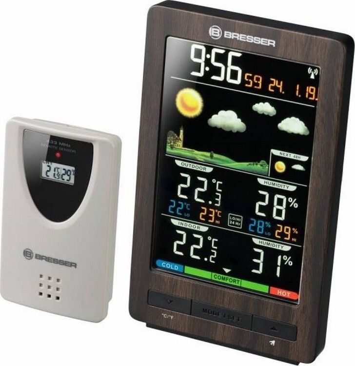 

Метеостанція Bresser ClimaTemp WS (927563) Brown