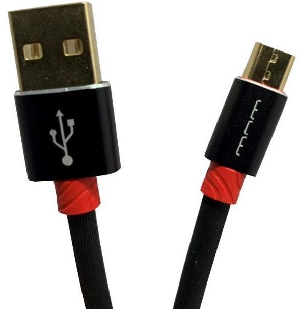 

Кабель USB WUW X100 microUSB 1.2m 2A Black