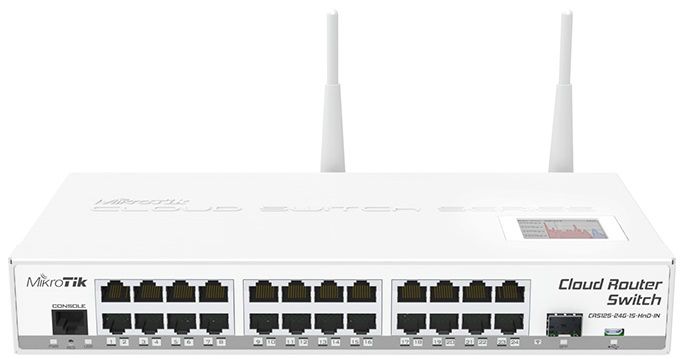 

Комутатор MikroTik CRS125-24G-1S-2HND-IN