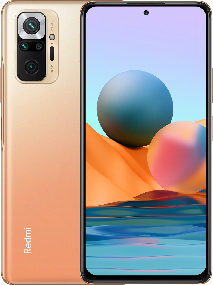 

Смартфон Xiaomi Redmi Note 10 Pro 6/64 Gradient Bronze