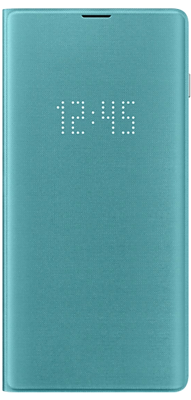 Акція на Чехол-книжка Samsung LED View Cover для Samsung Galaxy S10 Plus (EF-NG975PGEGRU) Green від Територія твоєї техніки