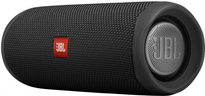 Акція на Акустична система JBL Flip 5 (JBLFLIP5BLK) Black від Територія твоєї техніки