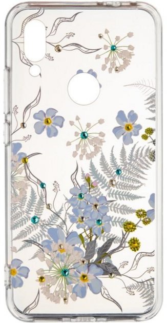 

Чохол Diamond Silicon Younicou (New) для Samsung A805 (A80) Blue Flowers