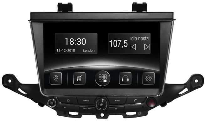 

Автомагнітола штатна Gazer CM6509-GS для Opel Astra (K) (2014-2017)