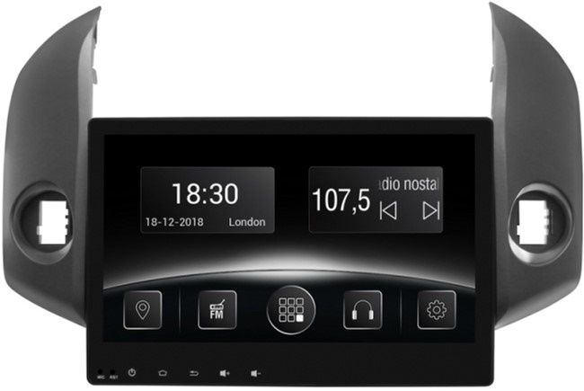 

Автомагнітола штатна Gazer CM6510-A30 для Toyota RAV 4 (A30) 2006-2012