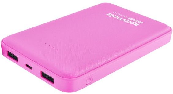 

УМБ Promate Voltag-10 10000 mAh (voltag-10.pink) Pink