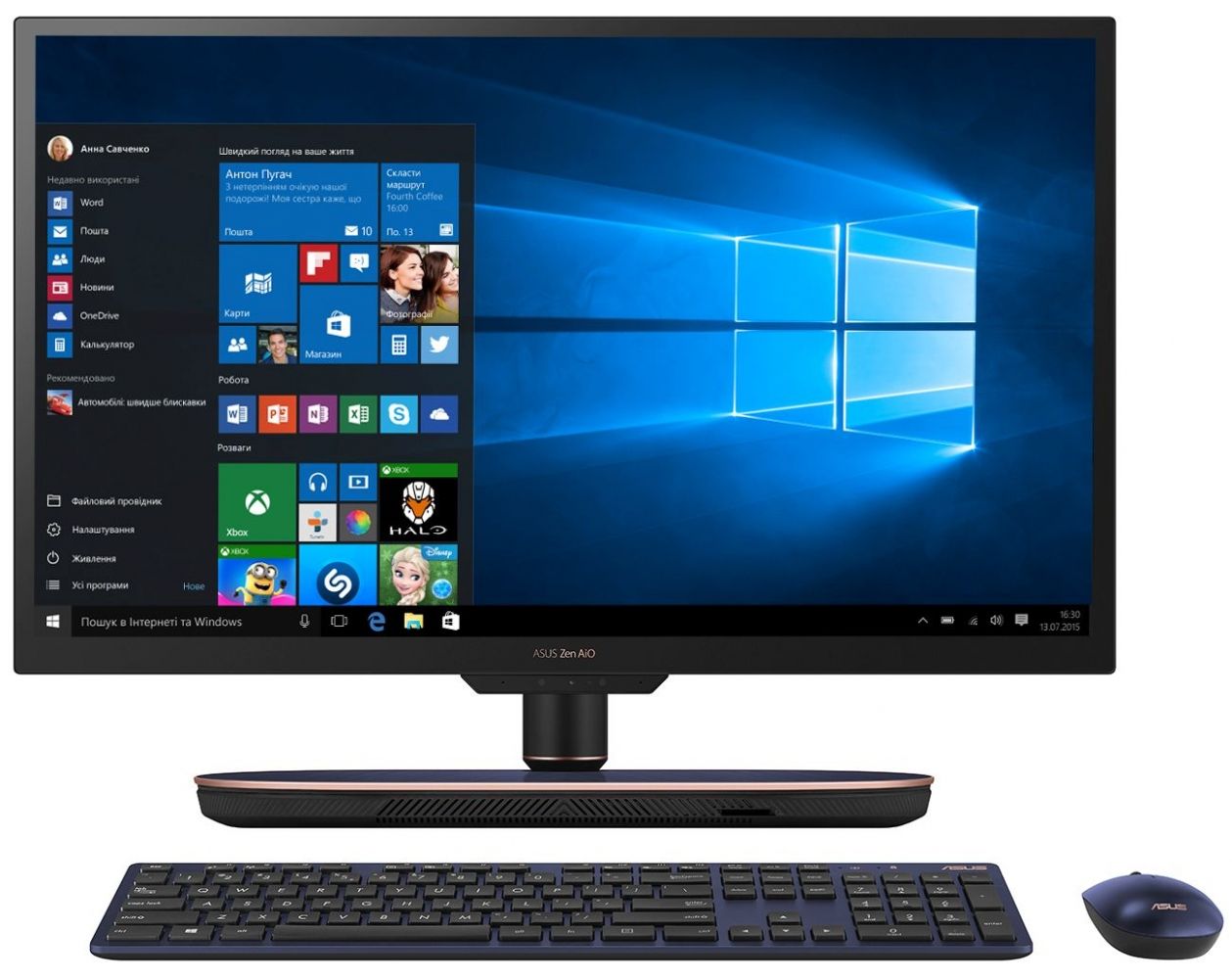 

Моноблок Asus Zen AiO Z272SDT-BA007R (90PT0281-M00810)