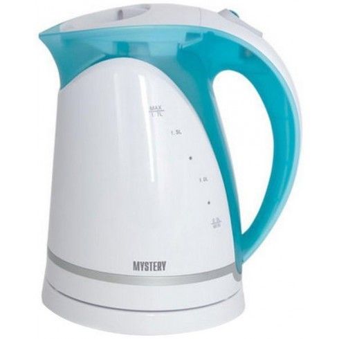 

Электрочайник Mystery MEK-1616 White/Aqua