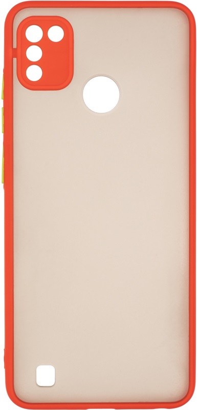 

Панель Gelius Bumper Mat Case для Tecno Pop 4 Pro Red