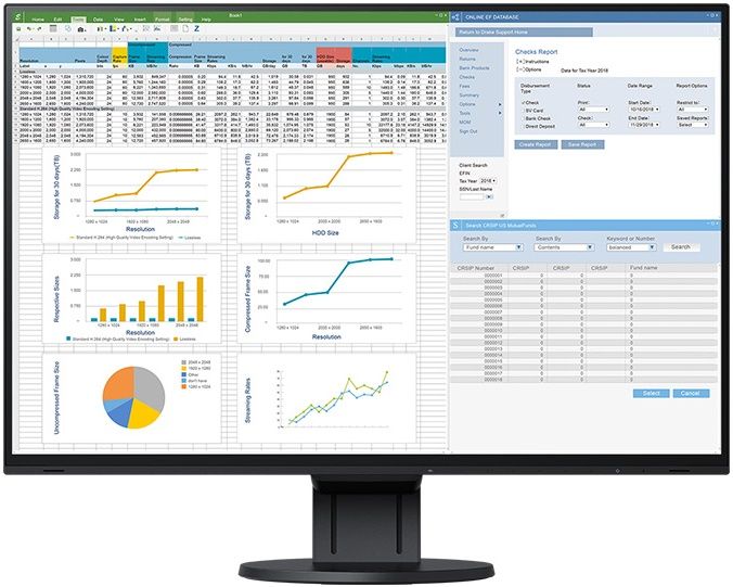 

Монітор EIZO FlexScan EV2457-BK