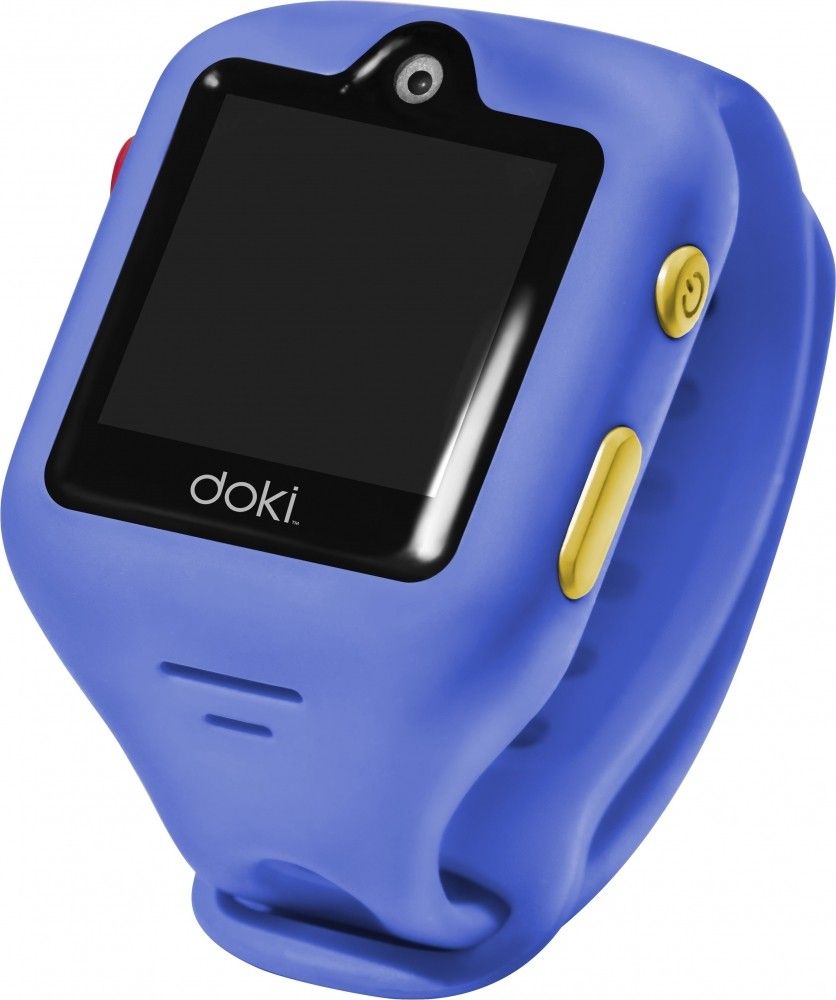 

Детские телефон-часы с GPS трекером Doki Watch S (DOKIWATCH-2101-SB) Sonic Blue