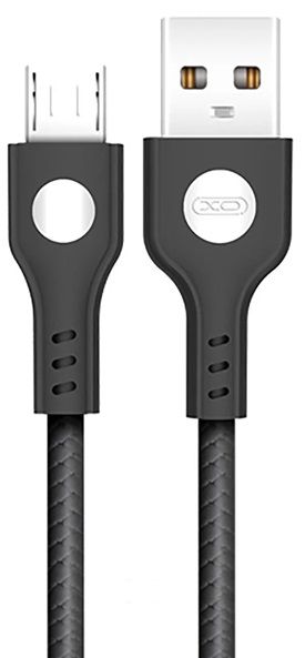 

Кабель USB XO NB107 microUSB 1m 2A Black