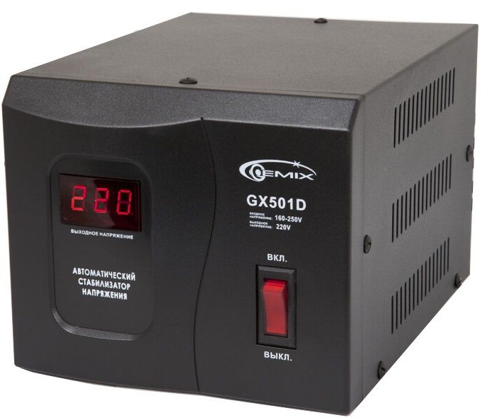 

Стабілізатор напруги Gemix GX-501D