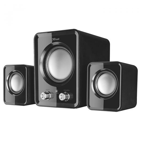 Акція на Акустическая система Trust Ziva Compact 2.1 Speaker Set (21525) від Територія твоєї техніки