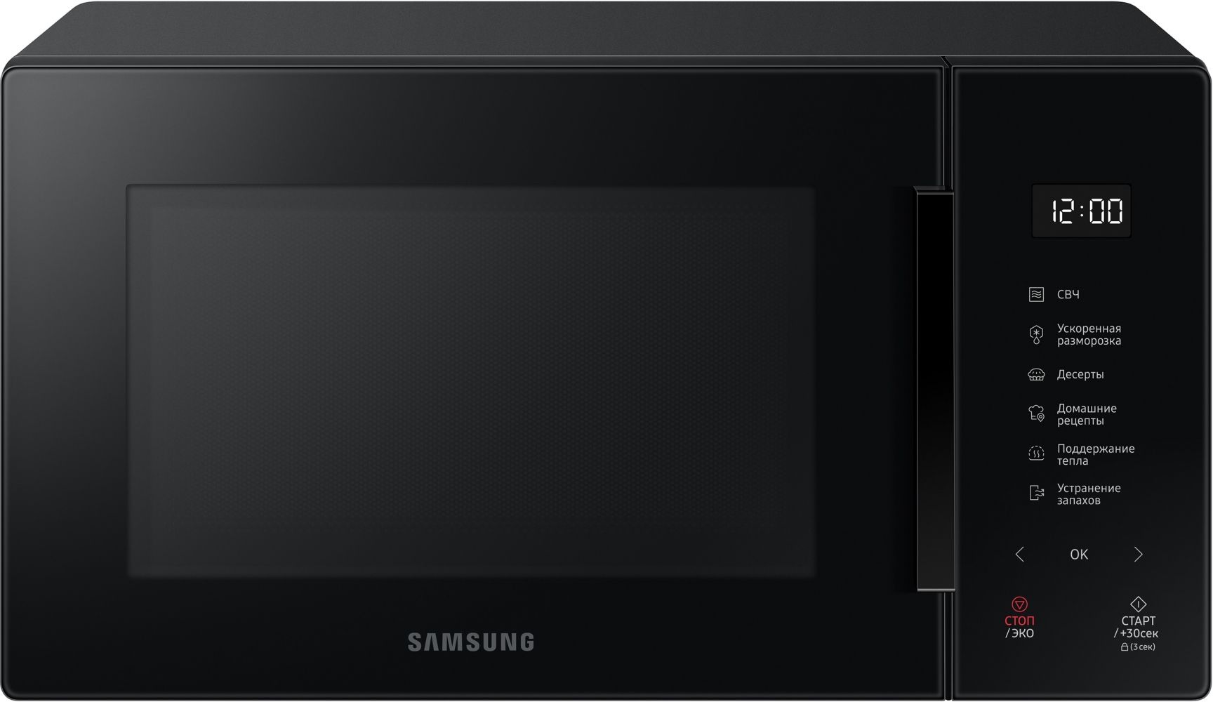 

Мікрохвильова піч SAMSUNG MS23T5018AK/BW