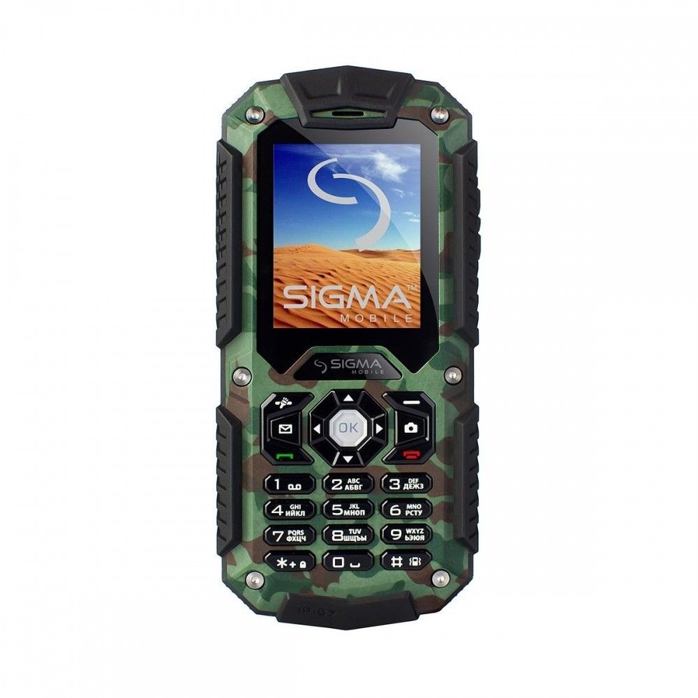 

Мобильный телефон Sigma mobile X-treme IT67 Dual Sim Khaki