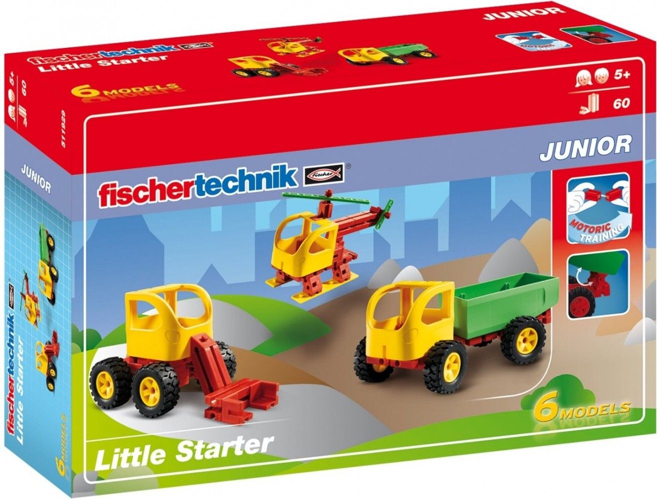 

Конструктор Fisсhertechnik JUNIOR Маленький детский набор (FT-511929)