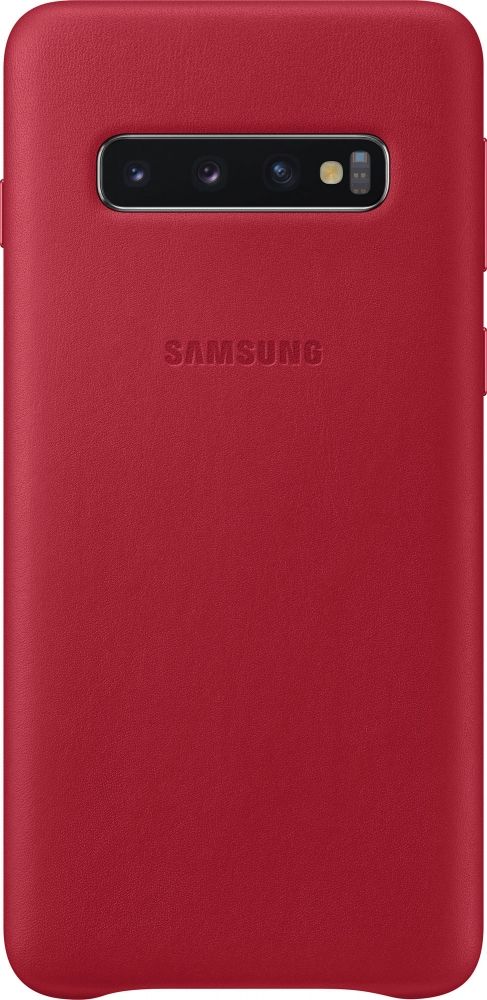 

Панель Samsung Leather Cover для Samsung Galaxy S10 (EF-VG973LREGRU) Red