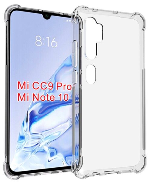 

Панель BeCover Anti-Shock для Xiaomi Mi Note 10/CC9 Pro (BC_704647) Clear