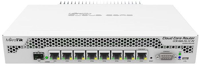 

Маршрутизатор MikroTik CCR1009-7G-1C-PC