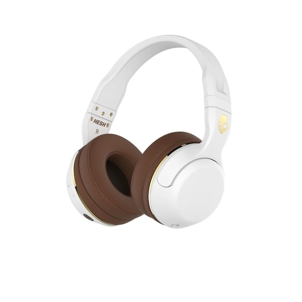 

Наушники SKULLCANDY HESH 2 OVER-EAR WIRELESS White/Brown/Gold (S6HBJY-534)