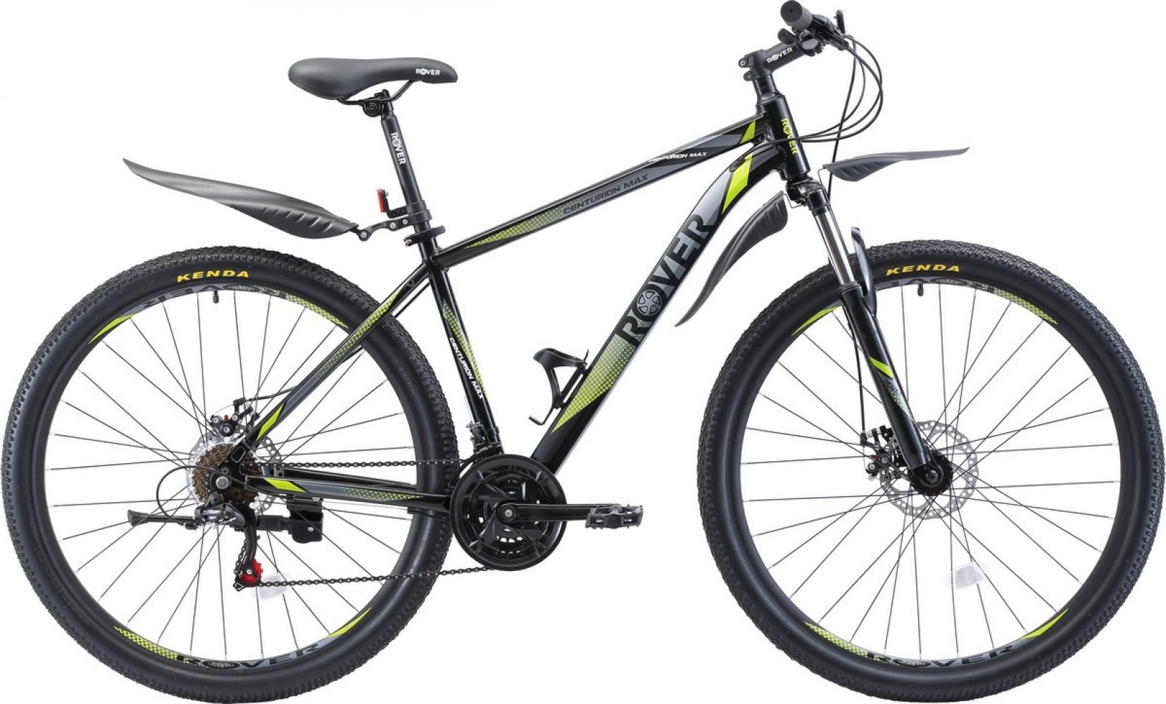 

Велосипед Rover Centurion Max 29"18" 2019 Black/Grey/Green