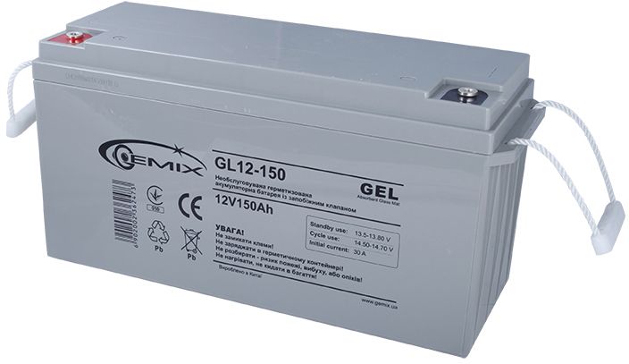 

Акумуляторна батарея Gemix GL12-150