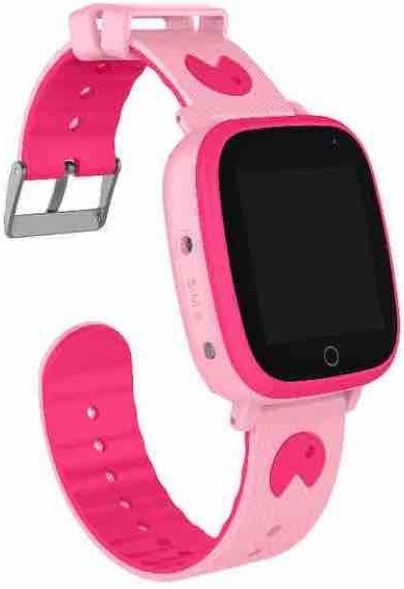 

Детские часы-телефон с GPS трекером GOGPS K14 (K14PK) Pink