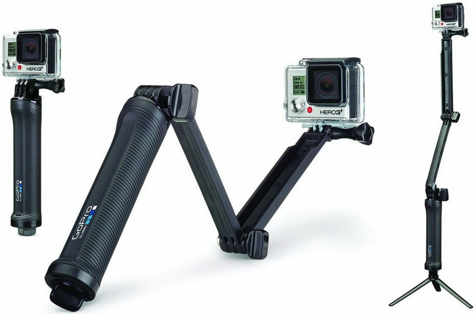 Акция на Монопод-штатив GoPro 3-Way Mount - Grip/Arm/Tripod (AFAEM-001) от Територія твоєї техніки