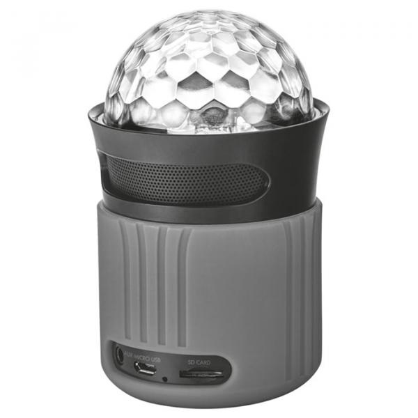 

Портативная акустика Trust Dixxo Go Wireless Bluetooth Speaker Grey (21345)